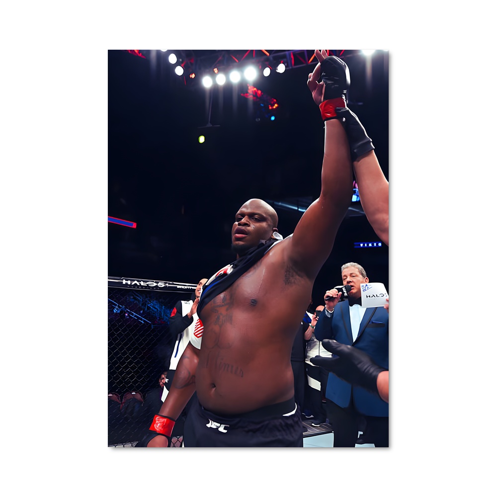 Poster Derrick lewis boxing